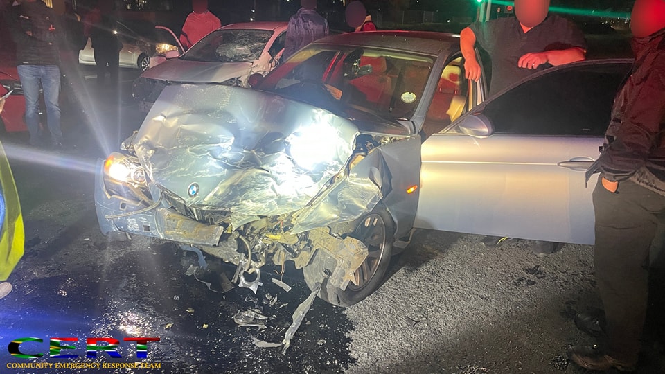 Multiple vehicle collisions reported and responded to in the Gauteng are over the weekend