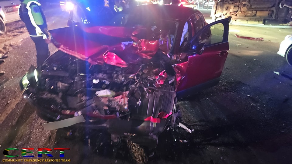 Alleged drunk driver caused a serious multi-vehicle collision in Centurion