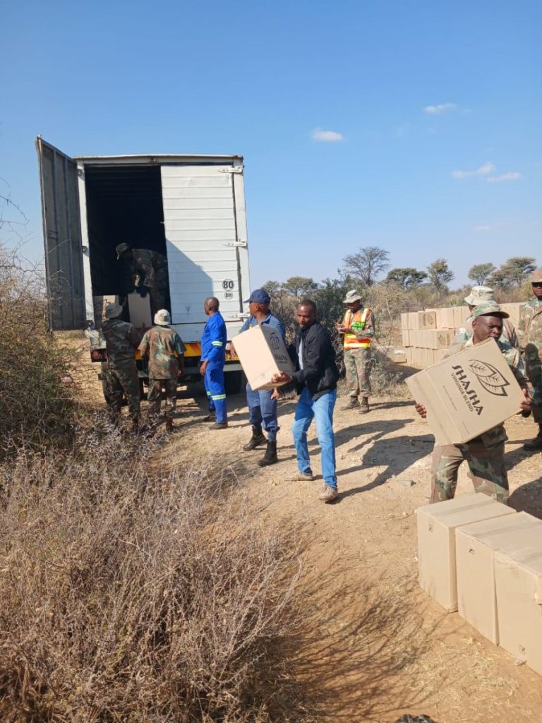SANDF and Police confiscated illicit cigarettes with an estimated street value of R8 Million