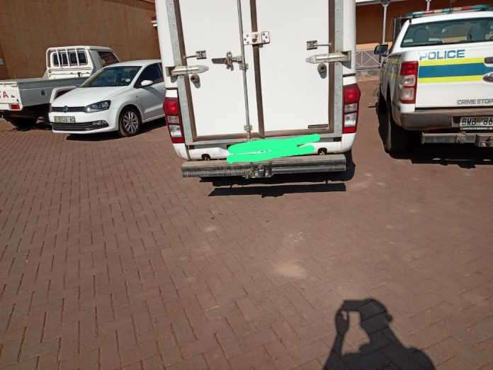 Three suspects nabbed for hijacking of a courier vehicle